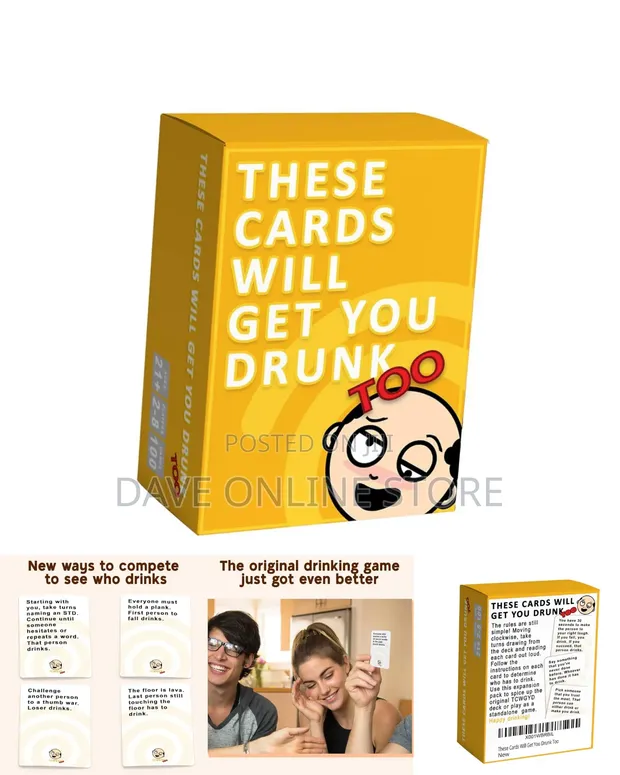 "These Cards Will Get You Drunk Too" Expansion Pack - 1