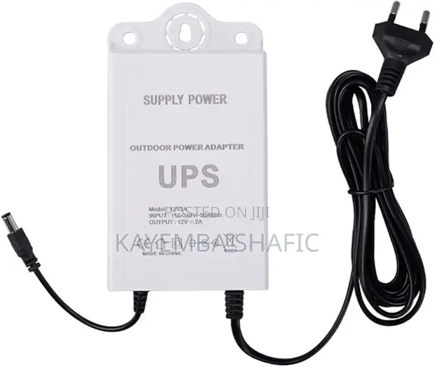 12V Outdoor Mini UPS Power Supply Adapter for WiFi Router CCTV - 1