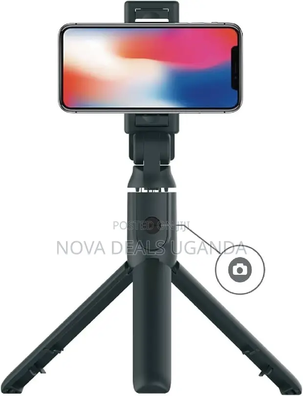 Porodo Bluetooth Selfie Stick with Tripod and Remote - 1