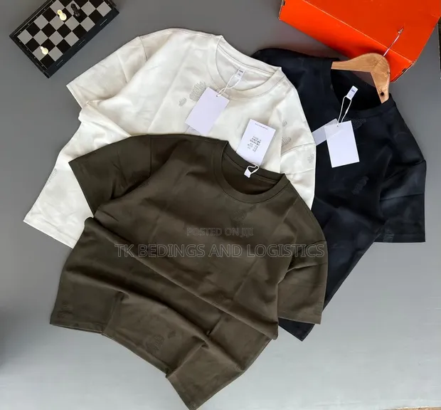 Luxury Plain Cotton T-Shirts - 1