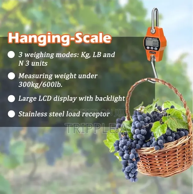 Shoplice 300kg Digital Hanging Scale - 1