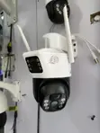 Dual Lens Outdoor PTZ Smart WiFi Security Camera V380 Pro - 2