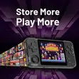 Porodo Retro Arcade Gaming Console, 5000+ Games - 1