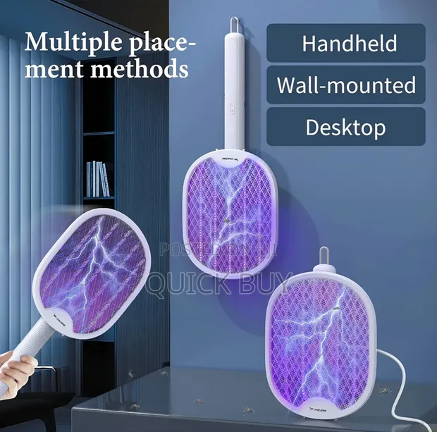 3-in-1 Electric Bug Zapper with UV Light - 1