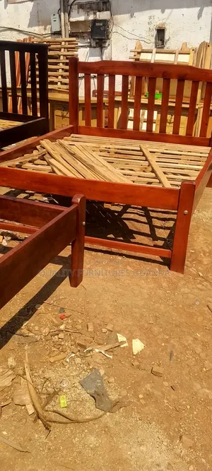 Brand New 5x6 Brown Bed Frame