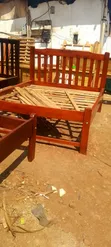 Brand New 5x6 Brown Bed Frame - 3