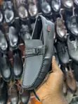 Men's La Loafers - Black Leather - 5
