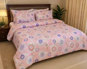 Wildflower Pink 4 PC Duvet Set
