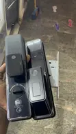 Smart Digital Lock for Pivot Doors - Black - 4