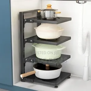 4-Tier Pot and Pan Organizer Rack