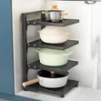 4-Tier Pot and Pan Organizer Rack - 1