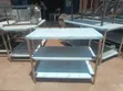 Stainless Steel Working Table with 3 Shelves - 2