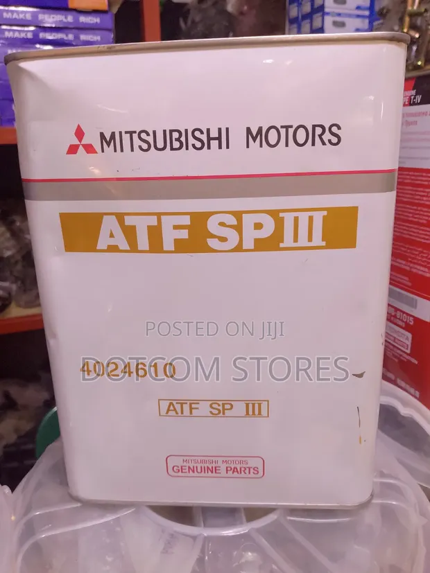 4L Mitsubishi ATF SP III Transmission Fluid - 1