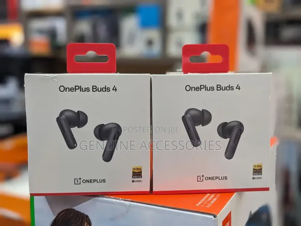 OnePlus Buds 4 Wireless Earbuds - Black - 1