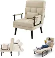 3-in-1 Convertible Sleeper Chair Bed - 2
