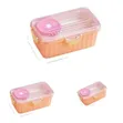 2.5L Layered Compartmentalized Meal Prep Container / Lunch Box - 2