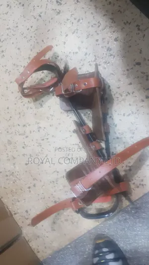 Ace-Tek Leather Pole Climbers