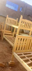 3x6 Quality Wooden Decker Bed Frame - 2