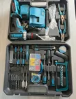 Brand New Cordless Power Drill & Hardware Tool Kit - 1