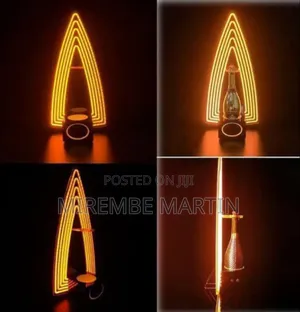 "Neon Arrow" LED Illuminated Single Bottle Display Stand