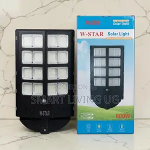 Ultra-Bright 800W Solar Street Light - No Electricity Bills