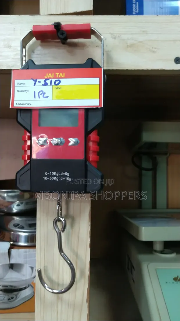 50kg/5g Waterproof Digital Hanging Scale - 1