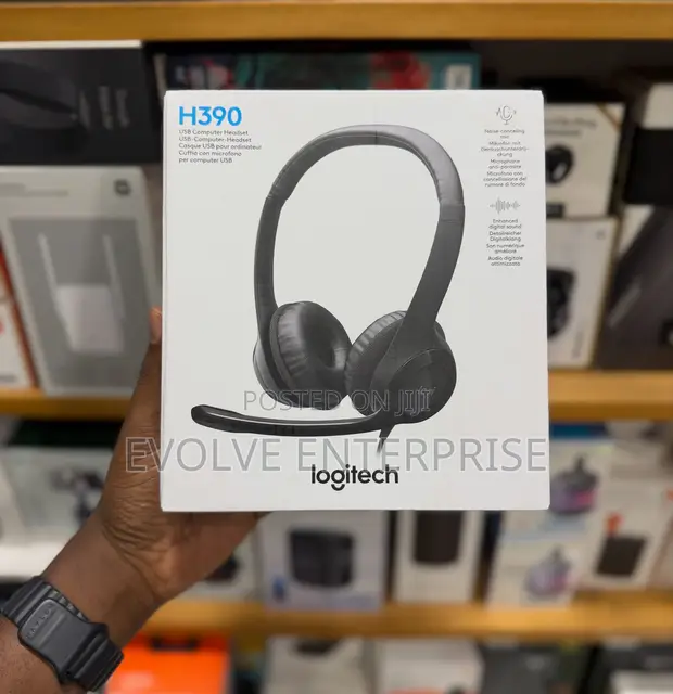 Logitech H390 Stereo Wired USB-C Headset - 1