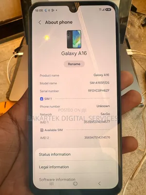 Samsung Galaxy A16 128GB Black