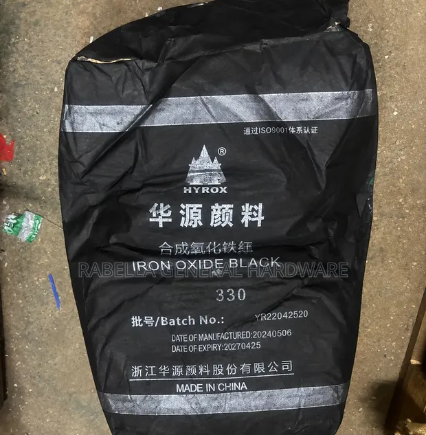 Hydrox Black Iron Oxide for Building Materials - 1