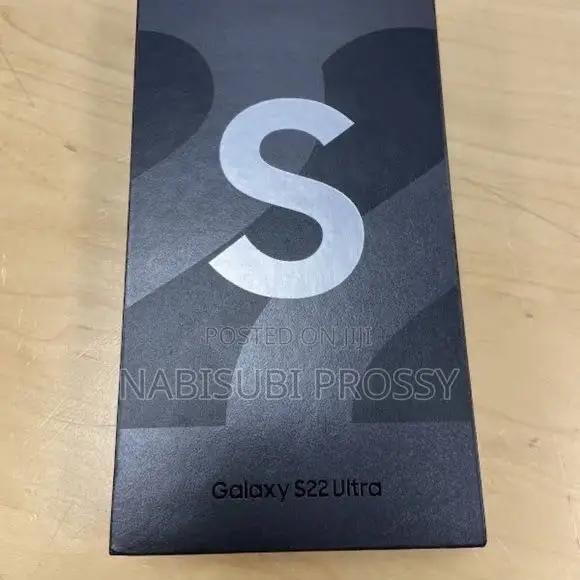 New Samsung Galaxy S22 Ultra 256GB Black - 1