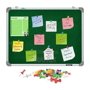 Notice Board 45cm x 60cm with Free Push Pins