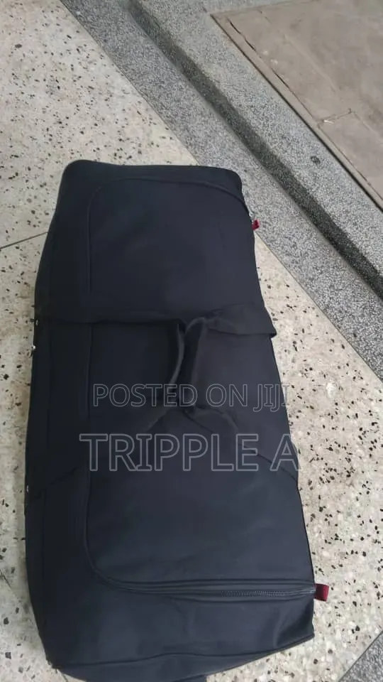 Durable Black Tote Bag - 1