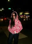 BAPE Shark Full Zip Hoodie Pink - 5