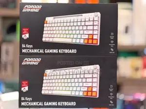 Porodo Gaming 84 Keys Mechanical Keyboard