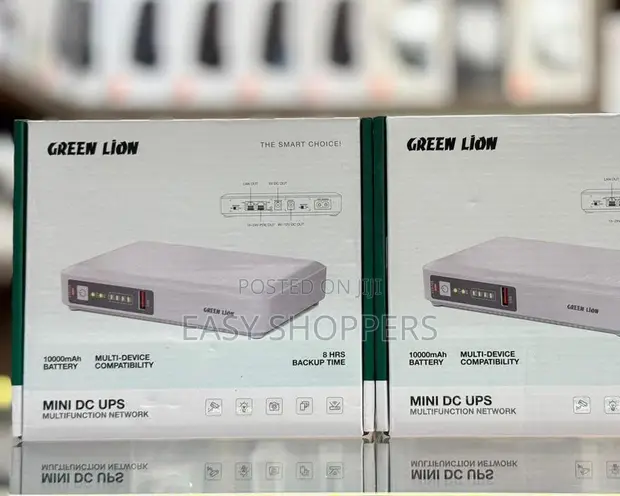 Green Lion Mini DC UPS 10,000mAh, 24W Output - 1