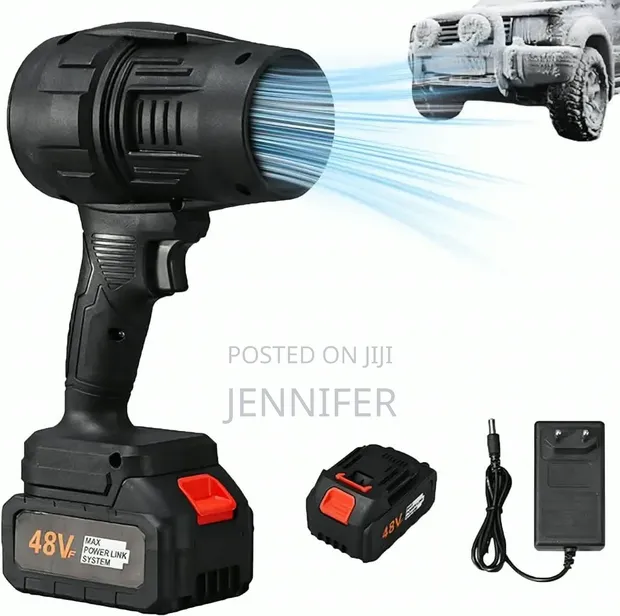 Cordless Heavy-Duty Leaf Blower (Turbo Jet) - 1
