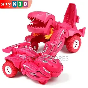 Children's Inertial Dinosaur Collision Car Toy