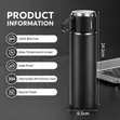 500ml Stainless Steel Vacuum Insulated Thermos Bottle with Cup - 2