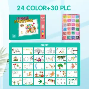 STY 24 Colors Children's Finger Paint Set