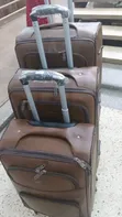 3-in-1 Leather Suitcase Set - 2