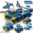 147pcs 6-in-1 Engineering Vehicle Building Blocks - 2