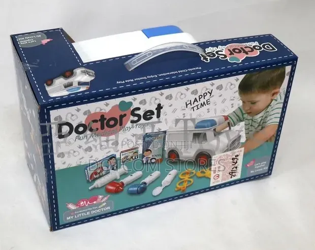 Baby King Doctor Ambulance Toy Set - 1