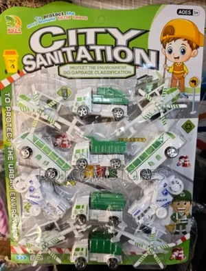 Kids City Sanitation Vehicle Set