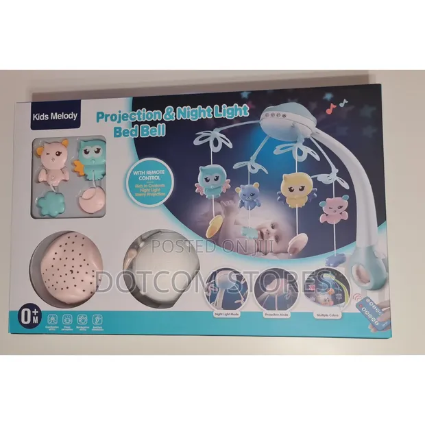 Baby Crib Mobile with Projector & Music - 1