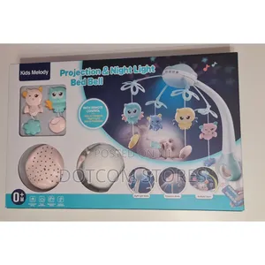 Baby Crib Mobile with Projector & Music