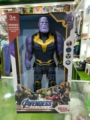 Avengers Thanos Action Figure with Lights and Sound