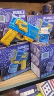 Kids Gatling Automatic Bubble Toy Gun with LED Lights - 3
