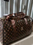 Large Checkered Duffel Bag - Stylish & Durable - 2