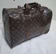 Large Checkered Duffel Bag - Stylish & Durable - 4