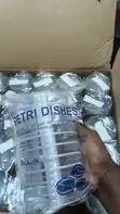 Sterile 90mm Petri Dishes - Pack of 10 - 1